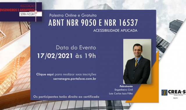 Palestra ABNT NBR 9050 E NBR 16537