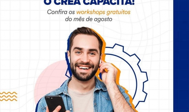 Agenda do Crea-SP Capacita de Agosto