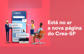 Está no ar a nova página de serviços do Crea-SP